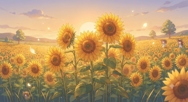 꽃 꿈해몽 성공 이미지