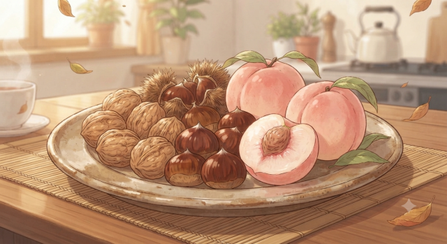 호두 밤 복숭아 꿈해몽